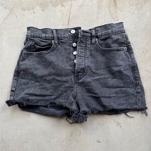 Old Navy Charcoal Jean Shorts